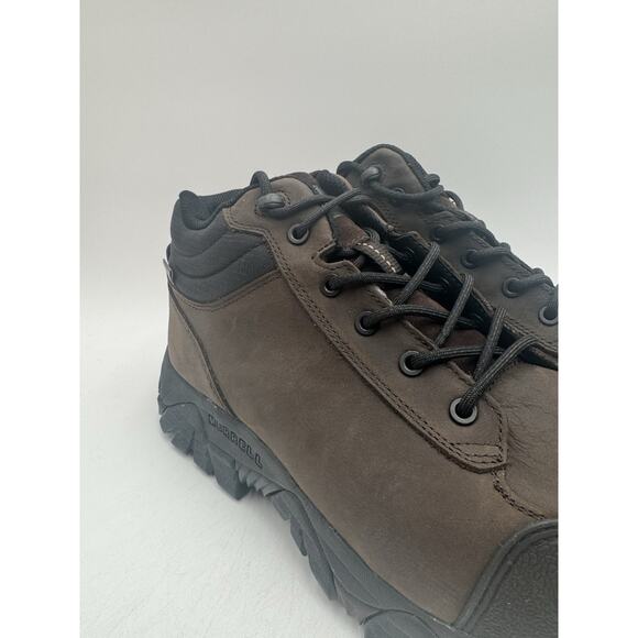 NEW Merrell MOAB ROVER MID Men's WP Work Boot Brown US Size 8.5 Wide NIB - Picture 3 of 11